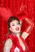 Load image into Gallery viewer, ‘Vintage Vegas Showgirl' - Pressed Glitter Lipstick Palette