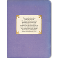 Load image into Gallery viewer, White Blossoms on Lavender - Vintage Book Cover Notebook