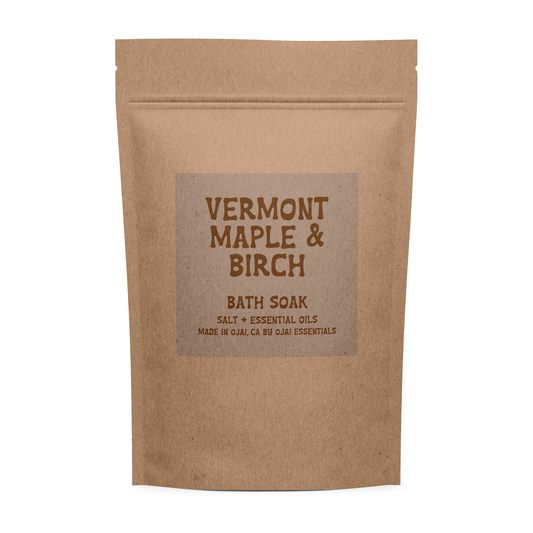 Vermont Maple & Birch Bath Salts