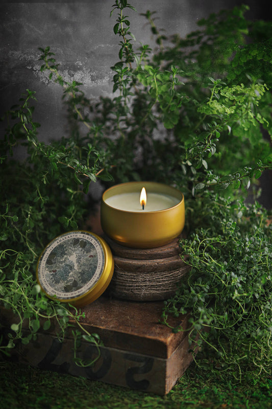 Amaranth + Black Tea Candle