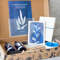 Load image into Gallery viewer, Cyanotype Kit – DIY kit to make blueprints & sun prints