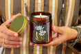 Load image into Gallery viewer, Gilded Botanical Candle - Amber + Lavender