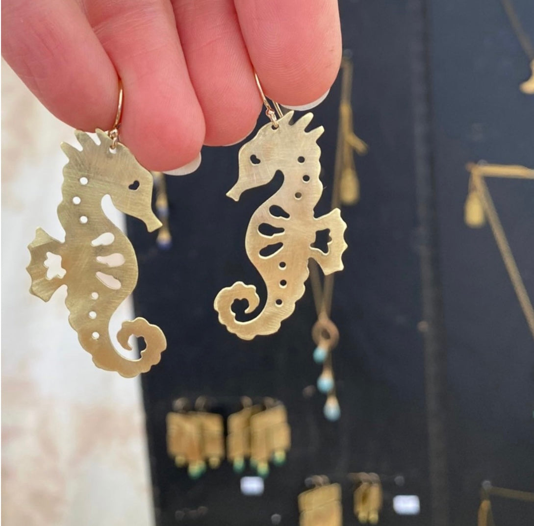 SEAHORSE EARRINGS