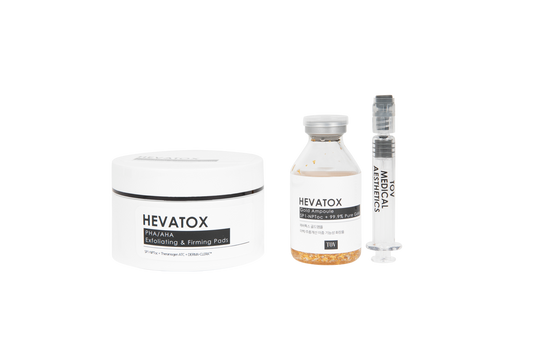 HEVATOX® PHA/AHA Exfoliating & Firming Pads