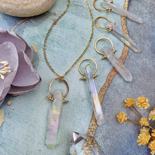 Aura Quartz Pendant