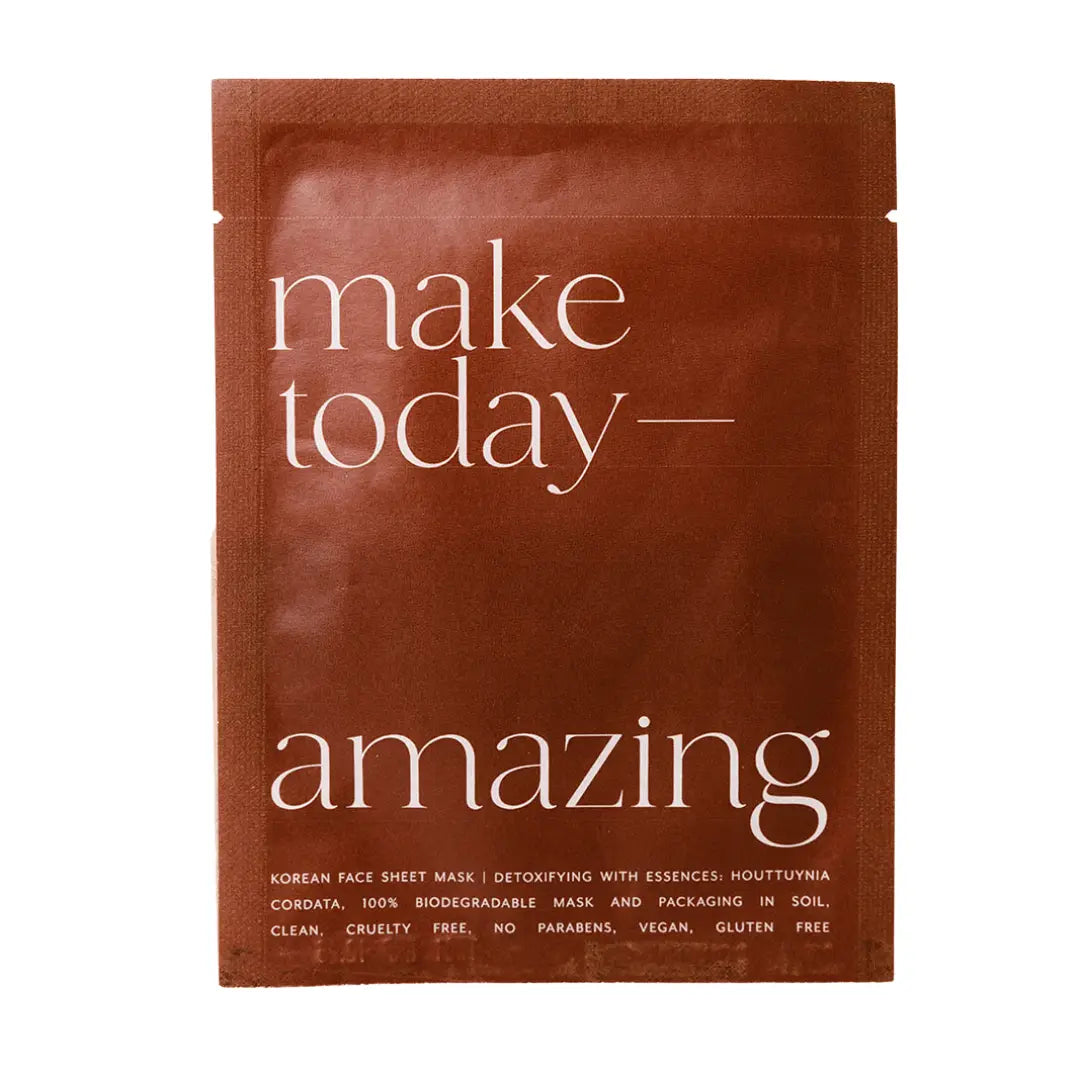 Korean Sheet Mask - Make Today.. Amazing - PURIFYING