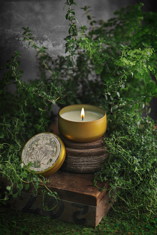 Honeysuckle + Linden Blossom Candle