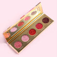 Load image into Gallery viewer, ‘Vintage Vegas Showgirl' - Pressed Glitter Lipstick Palette