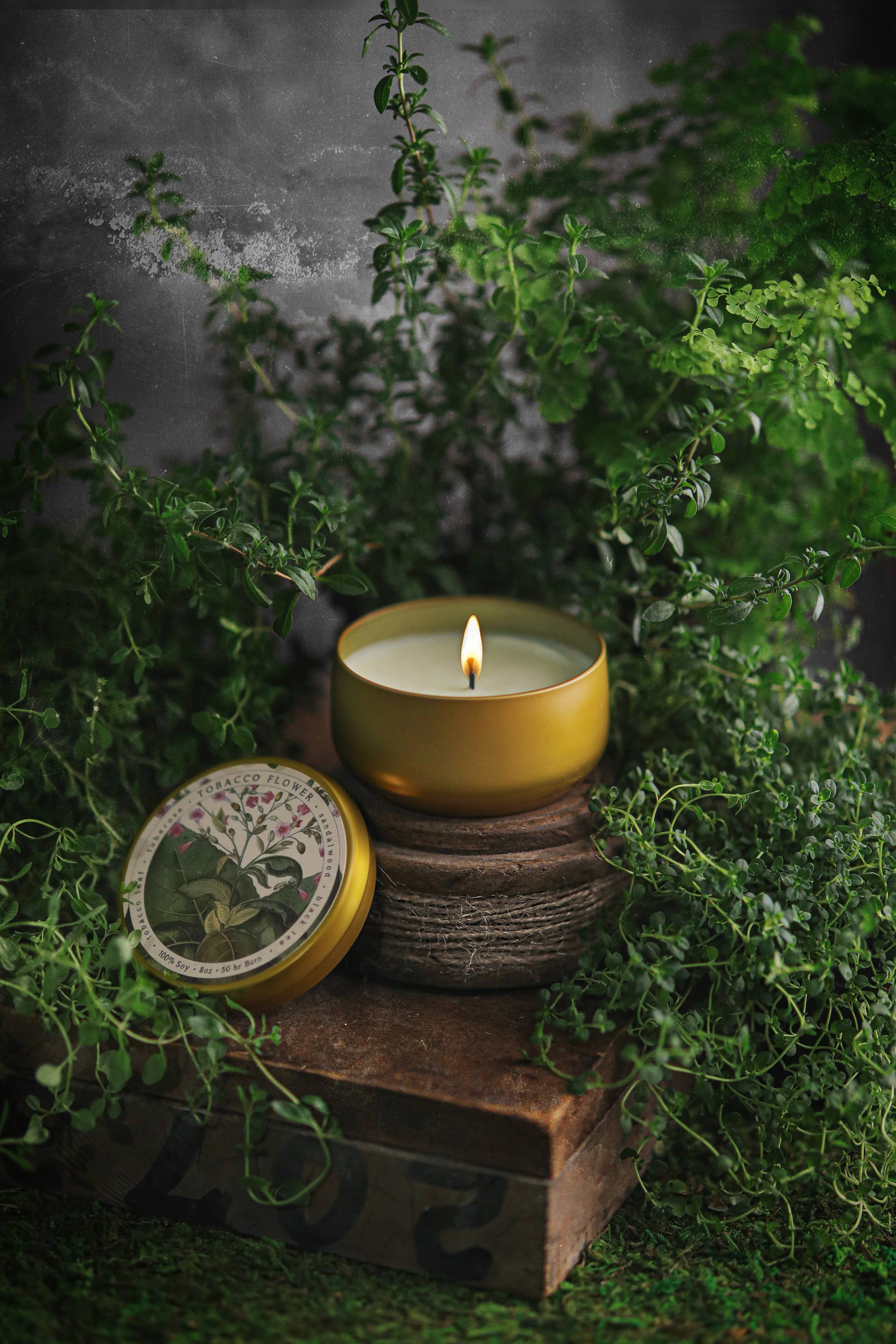 Tobacco Flower Candle