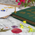 Load image into Gallery viewer, The Botanical Flower Press – Linen Cover & Gold Foil
