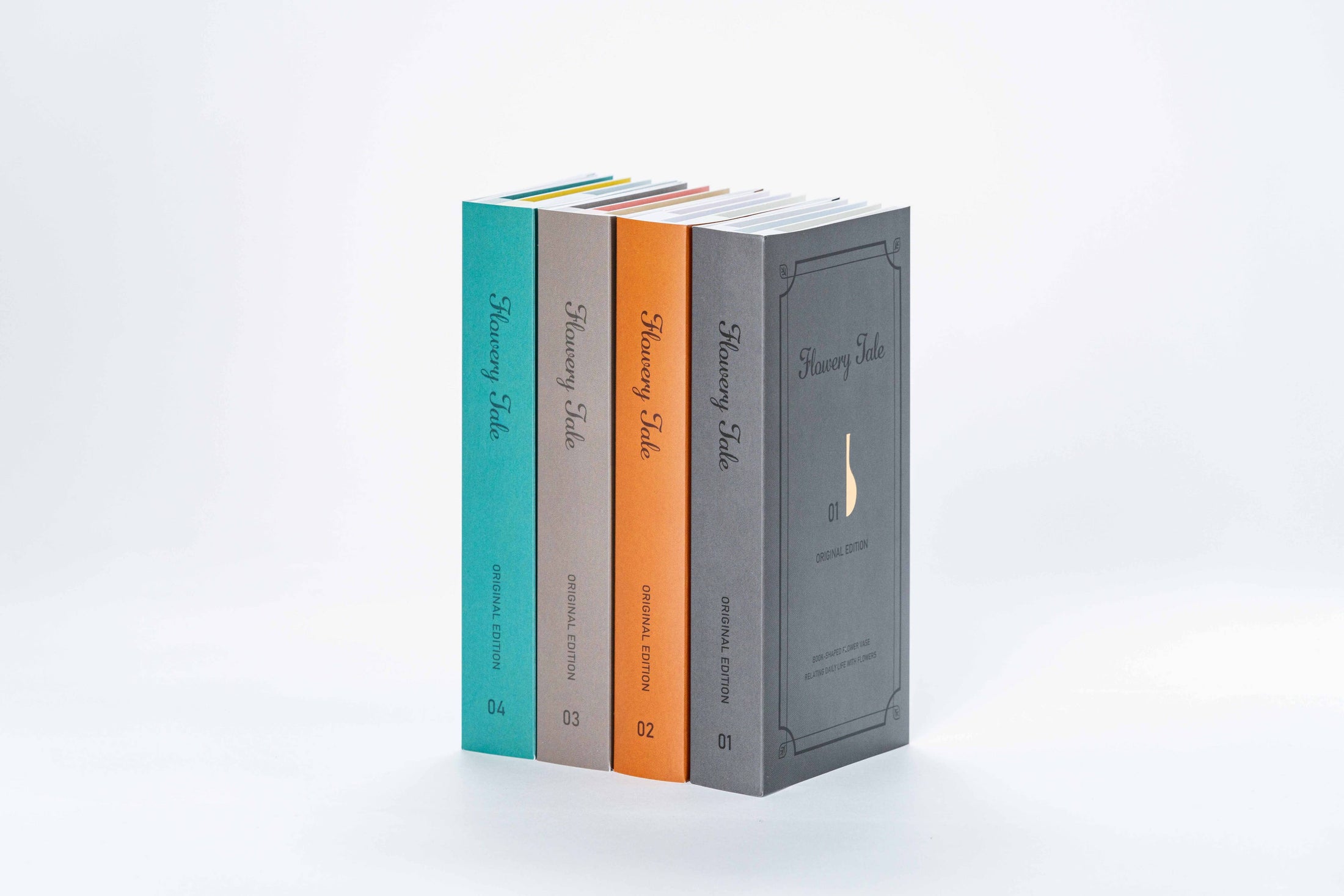 Flower Tale; the book-like vase from Japan