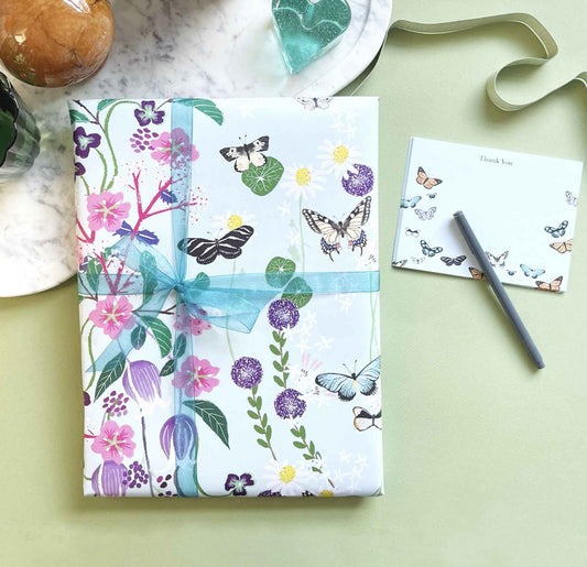 Social Butterflies Notecards Set