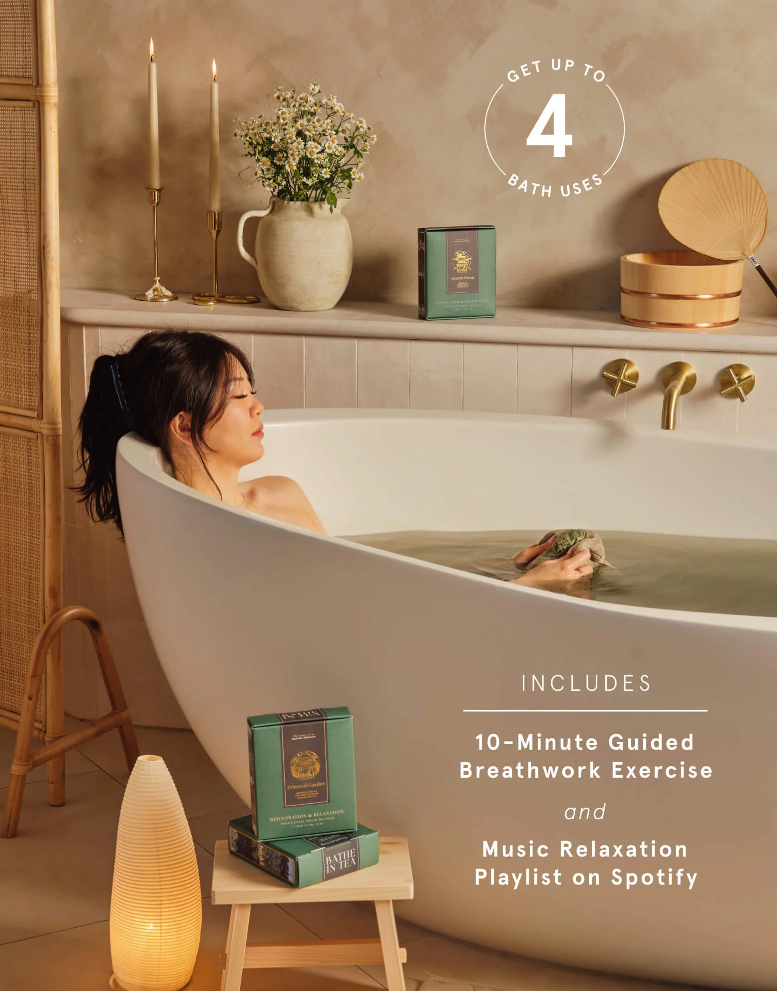 Mountain Fog - Deep Sleep & Muscle Relief Bath Tea Ritual