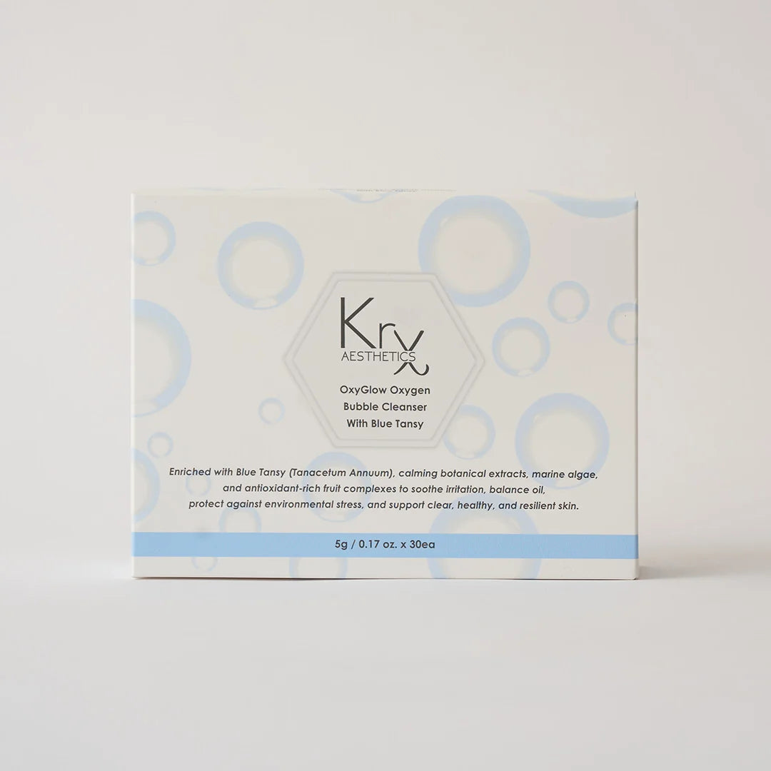 OxyGlow Blue Tansy Bubble Cleanser