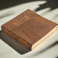 Load image into Gallery viewer, WanderlustArtist Handmade Leather Journal
