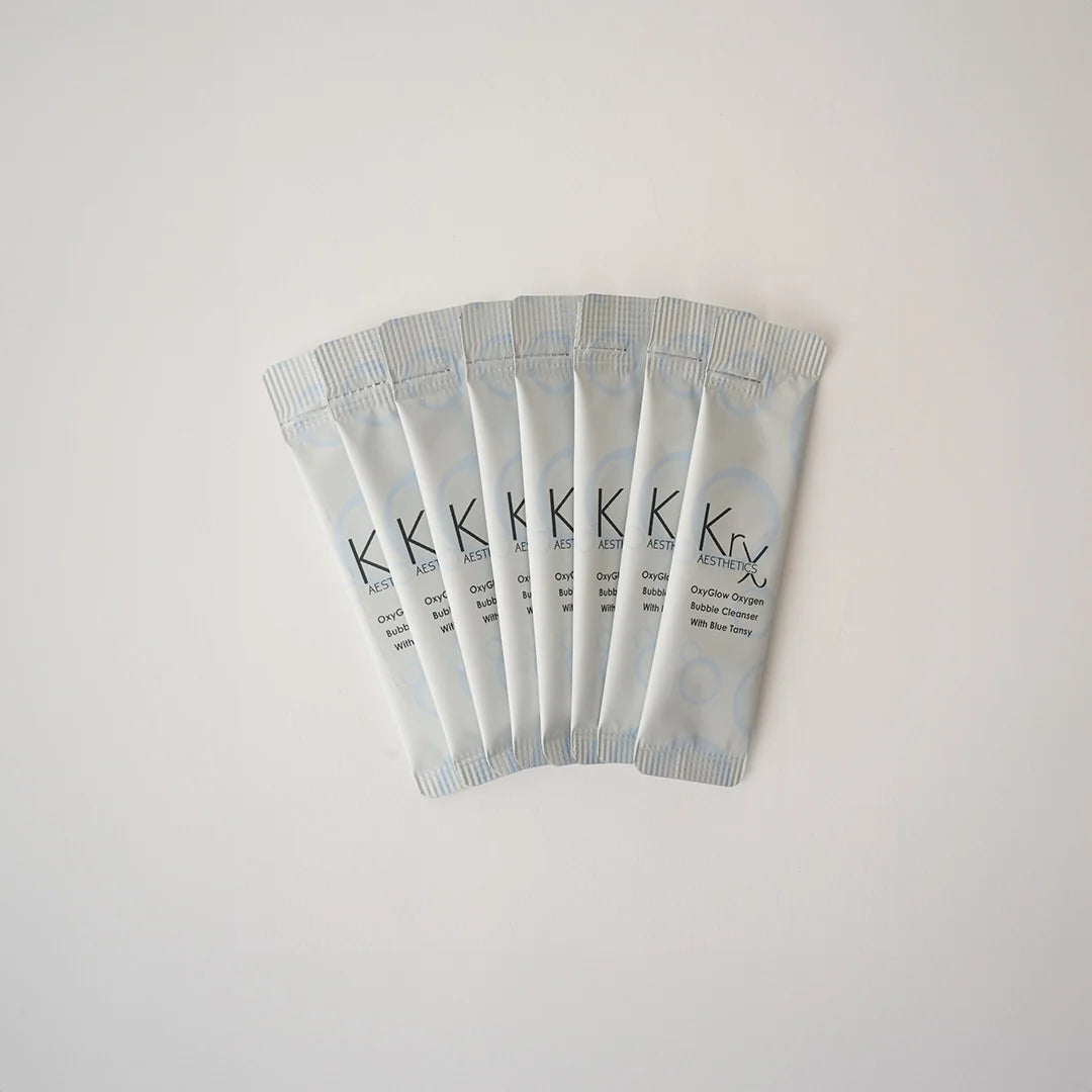 OxyGlow Blue Tansy Bubble Cleanser