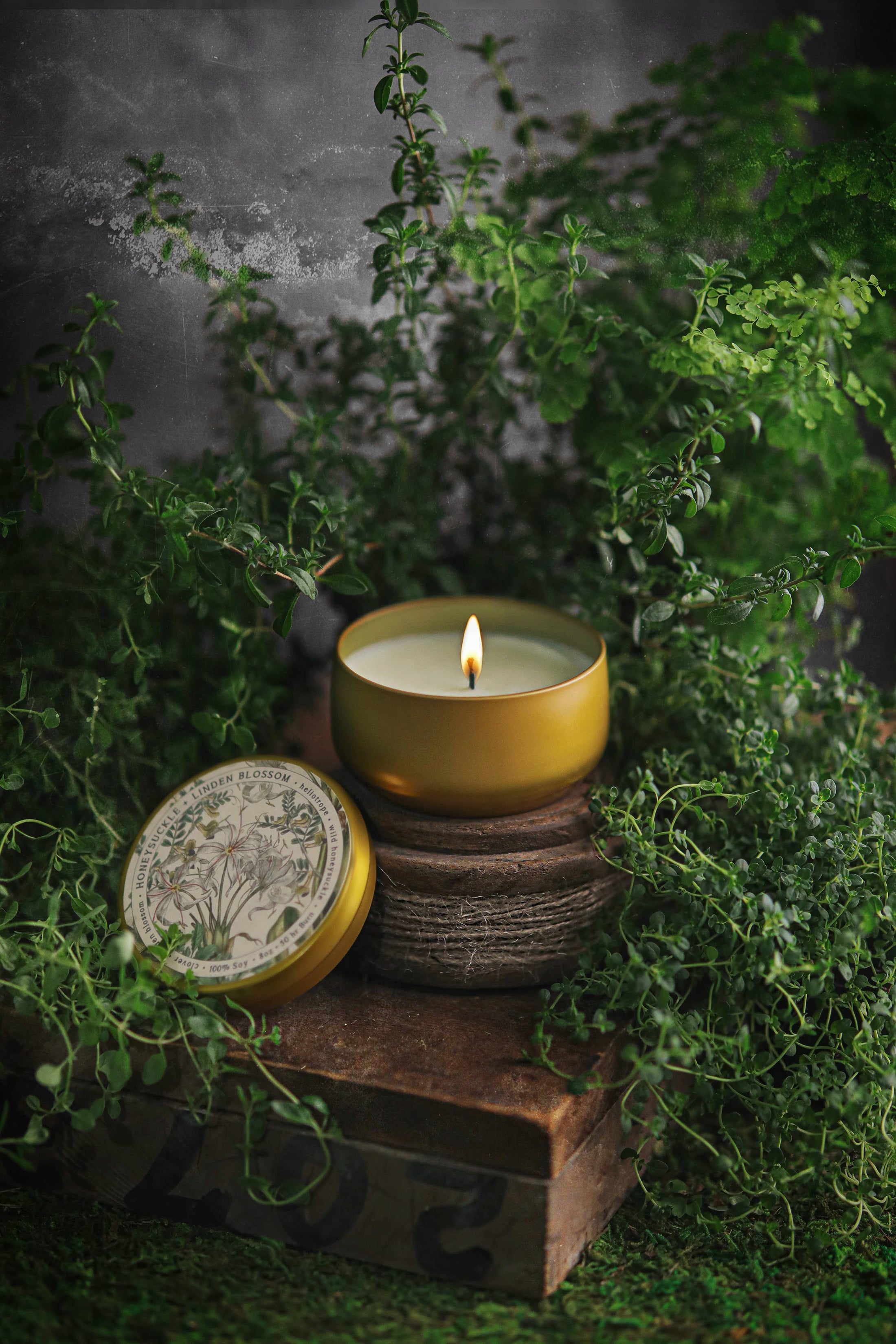 Honeysuckle + Linden Blossom Candle