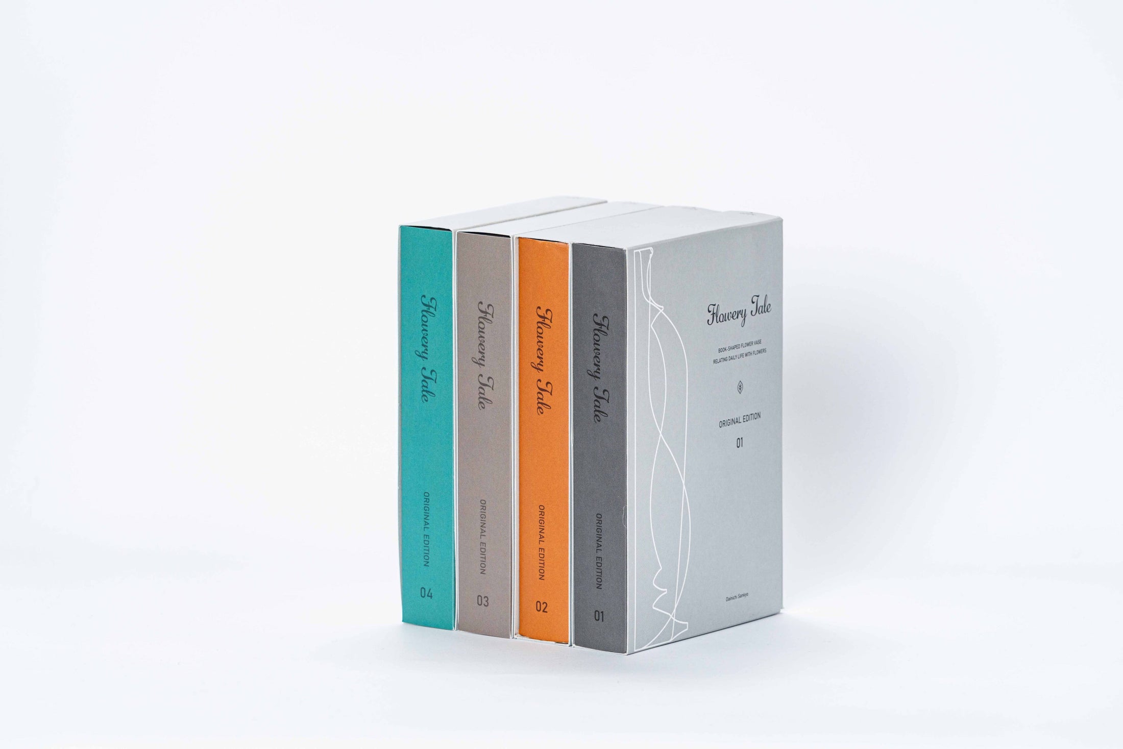 Flower Tale; the book-like vase from Japan