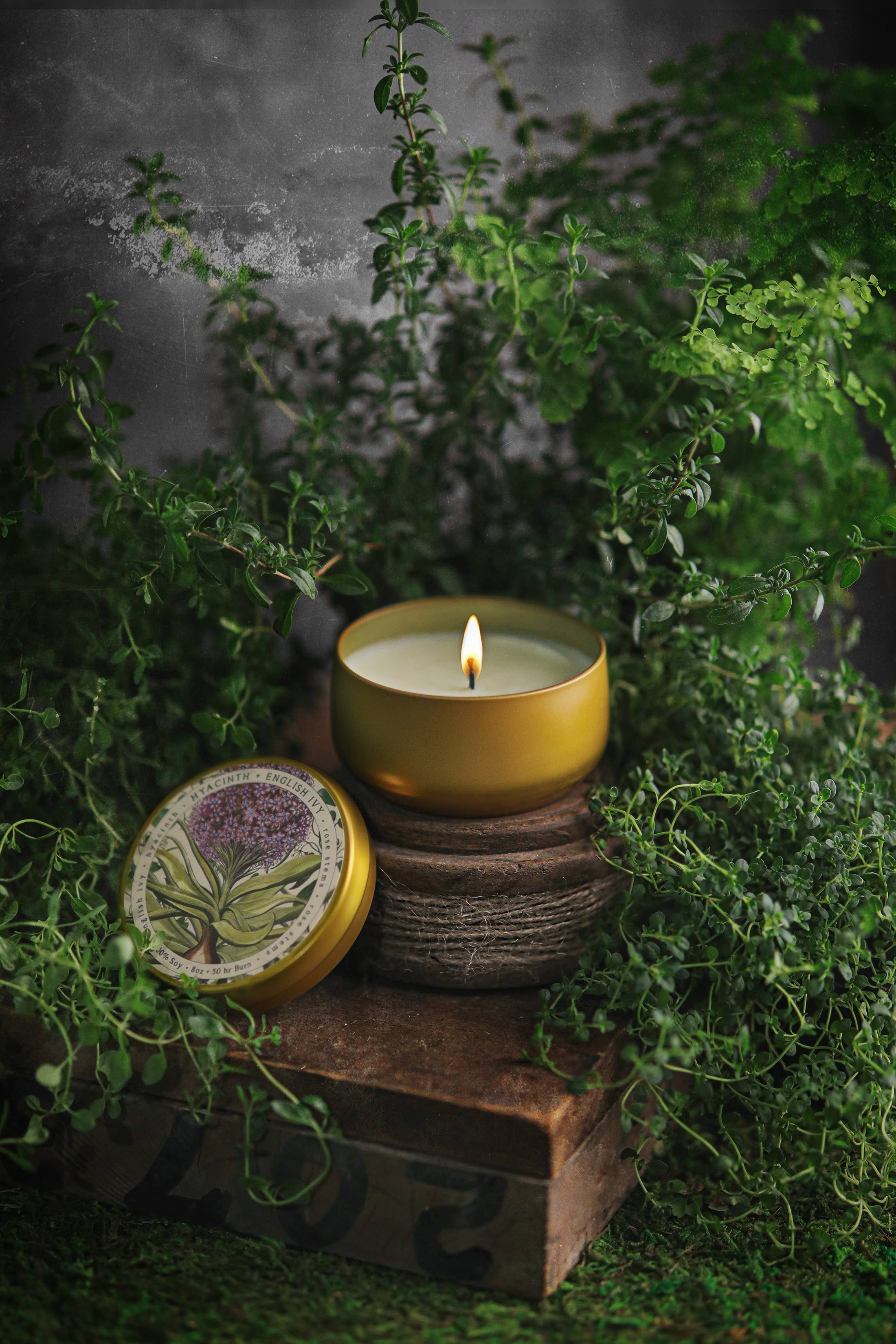 Hyacinth + Ivy Candle
