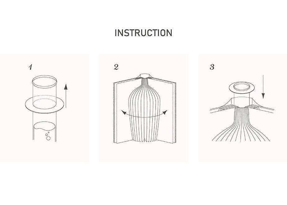 Flower Tale; the book-like vase from Japan