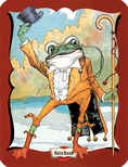 Load image into Gallery viewer, Frog Doffing His Hat Notebook

