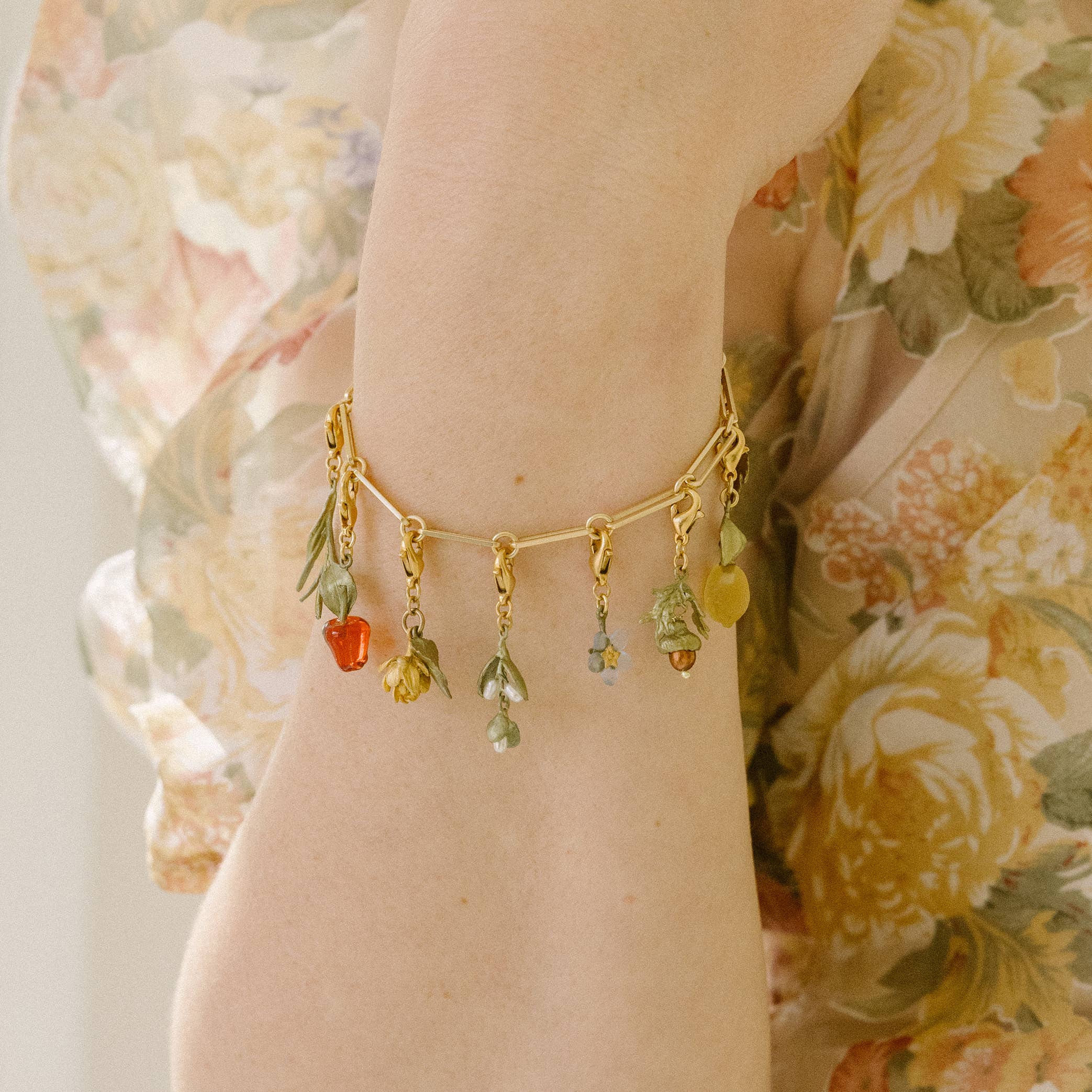 Forget Me Not Charm