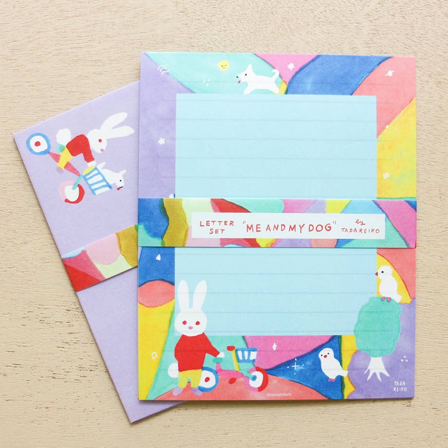 Cozyca Reiko Tada Letter writing set: ME AND MY DOG