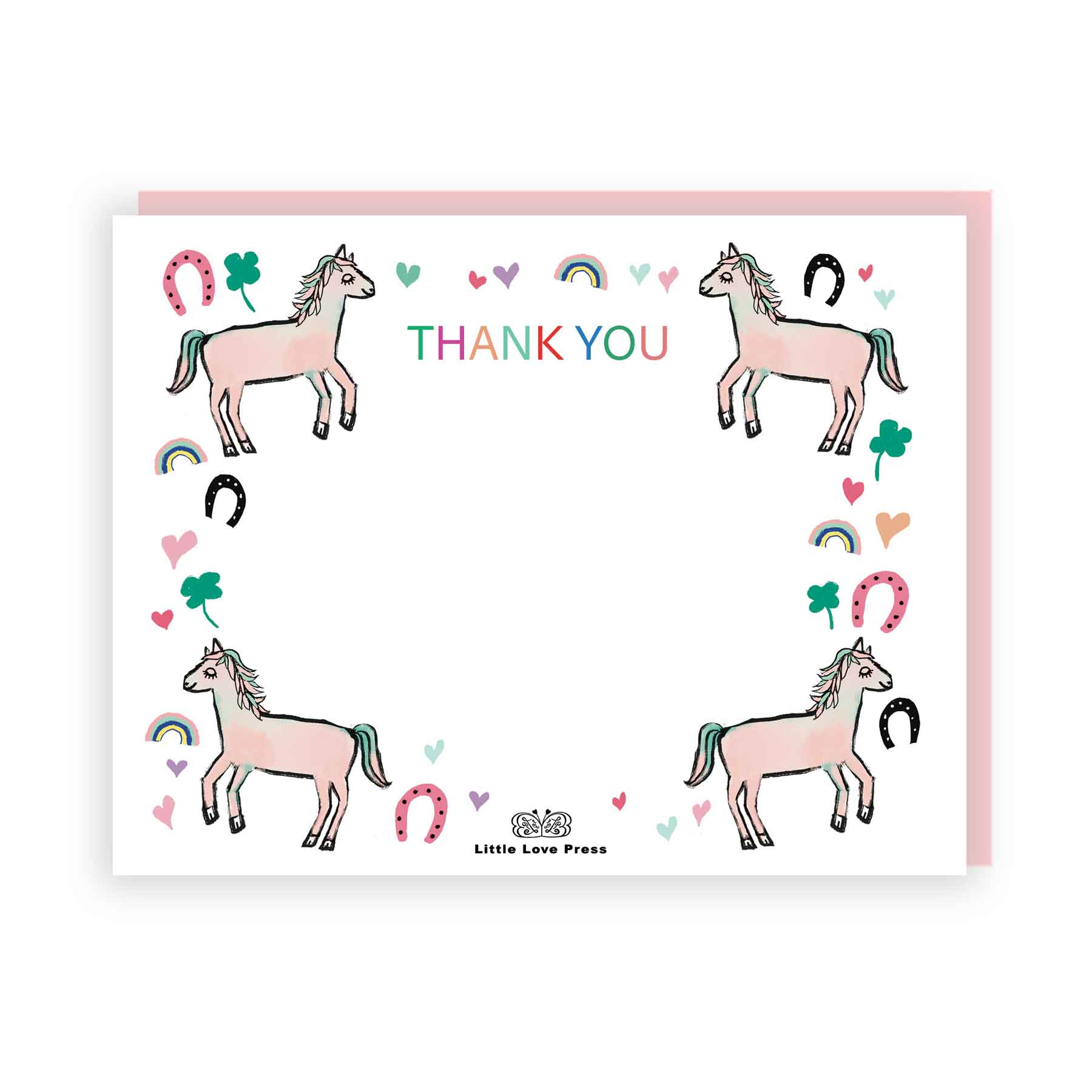 Unicorns Thank You Notecard Set