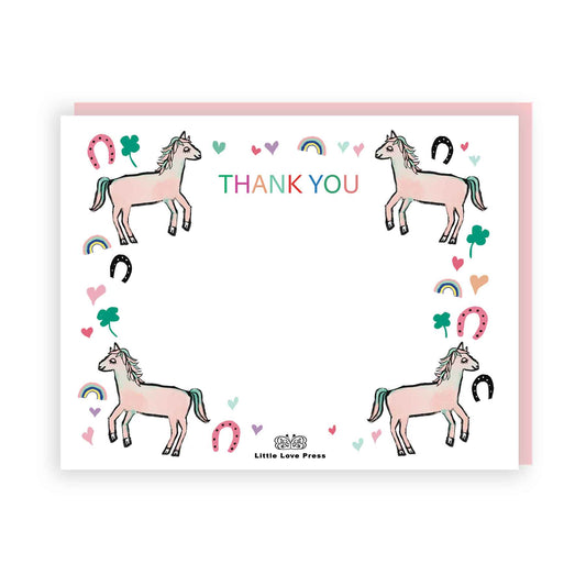 Unicorns Thank You Notecard Set