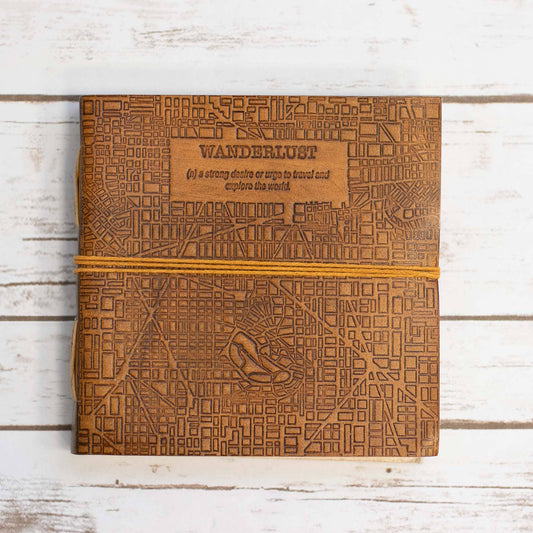 WanderlustArtist Handmade Leather Journal