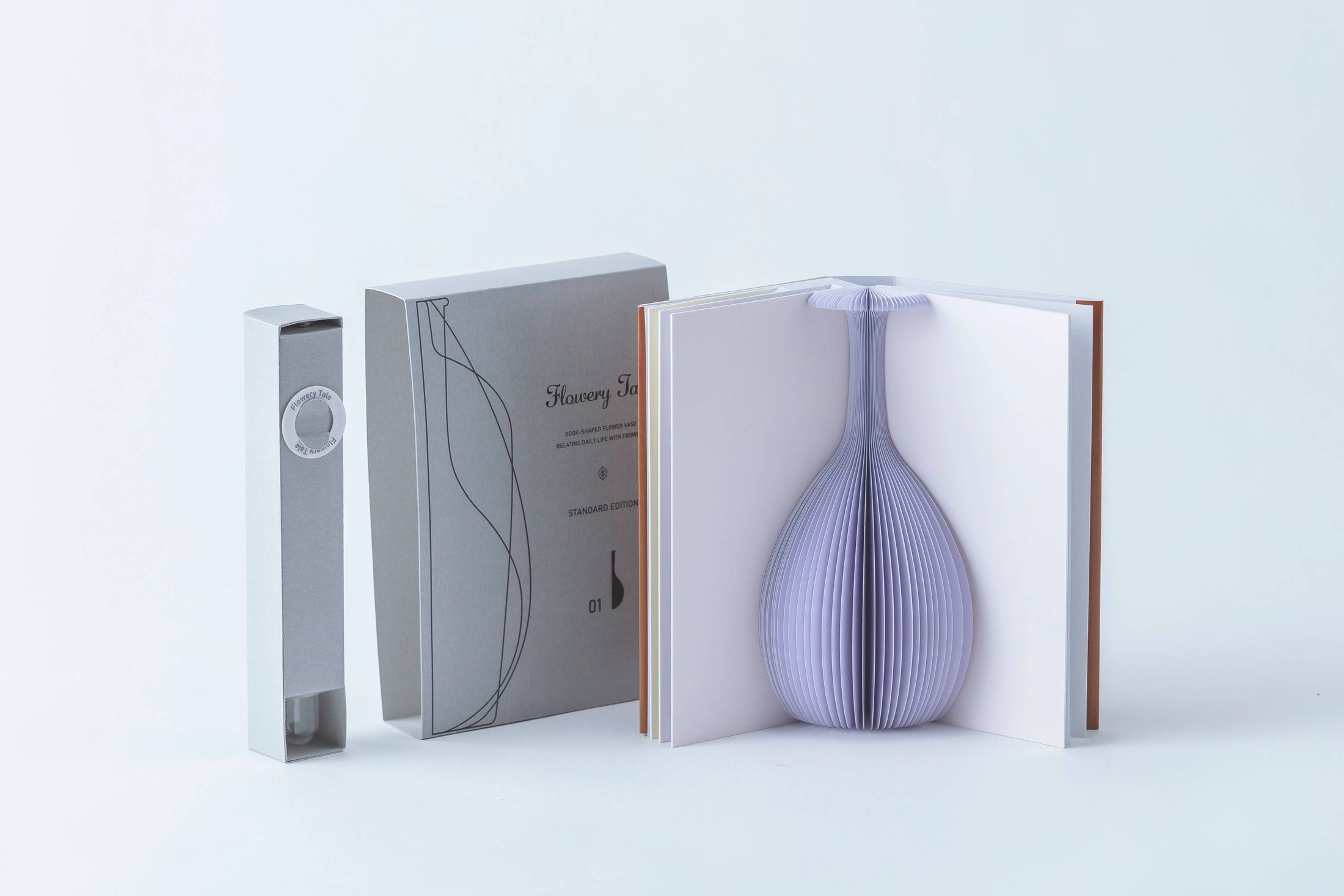 Flower Tale; the book-like vase from Japan