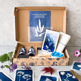 Load image into Gallery viewer, Cyanotype Kit – DIY kit to make blueprints & sun prints
