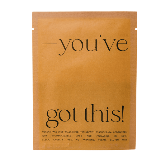 Korean Sheet Mask - You've Got This - BRIGHTHENING